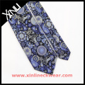 Perfect Neck Knot Private Label Wedding Silk Jacquard Floral Tie